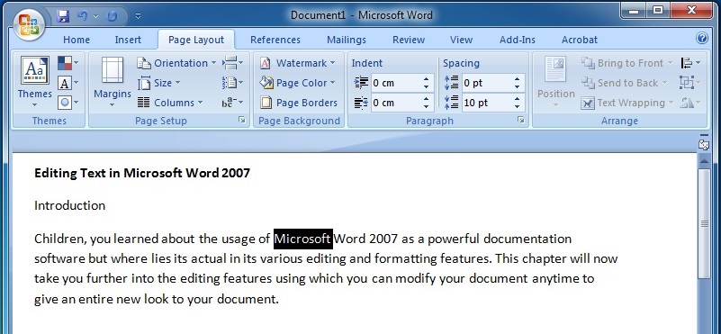 Linkedin microsoft word quiz answers