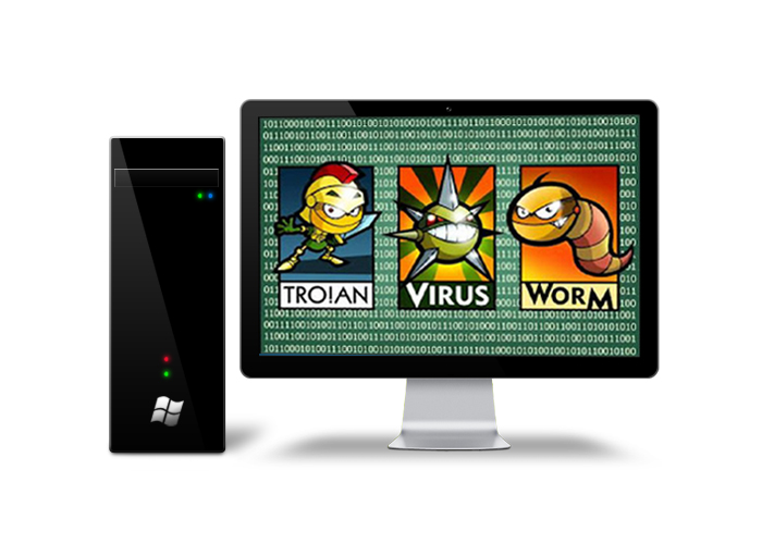 There are three types of programs that can infect a computer