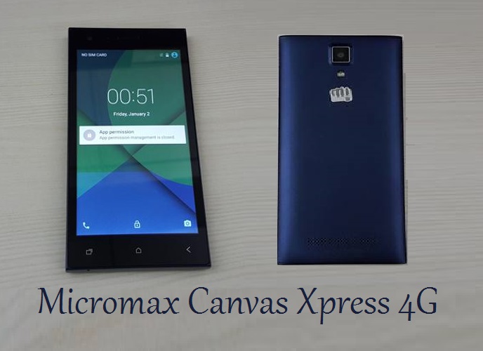 Micromax Canvas Xpress 4G phone