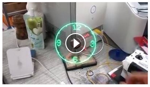 Amazing Clock Videos – Amazing RGB Propeller Clock’s
