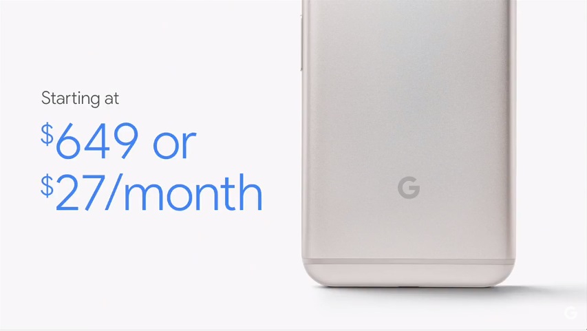 Google Pixel Phone Availble