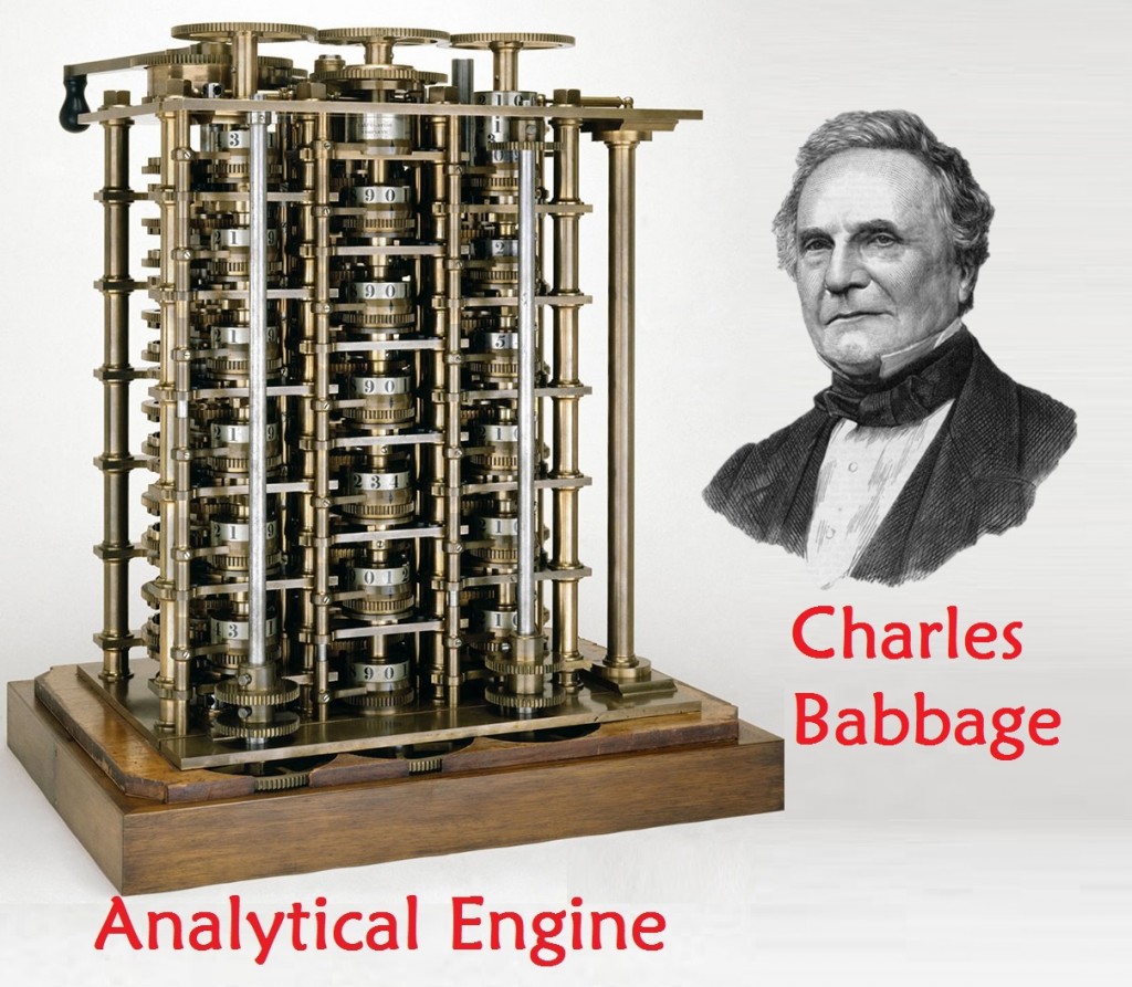 Analytical Engine - The first mechanical computer(Charles Babbage)