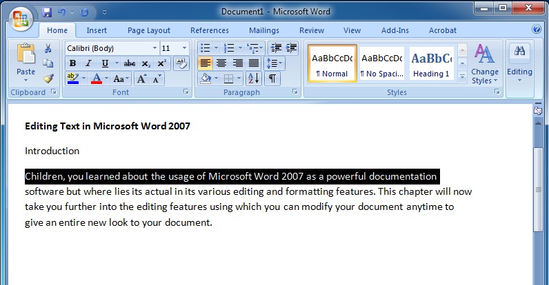 Microsoft Word 2017 File Portal
