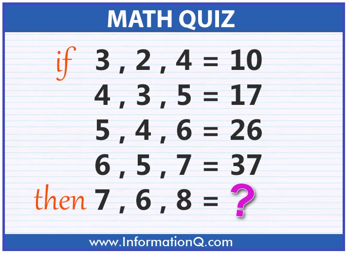 Simple Quiz Questions For Kids Math Quiz And Answers InforamtionQ