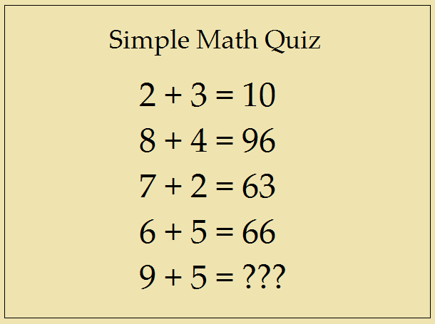 Simple Math Quiz Printable Nibhttribal