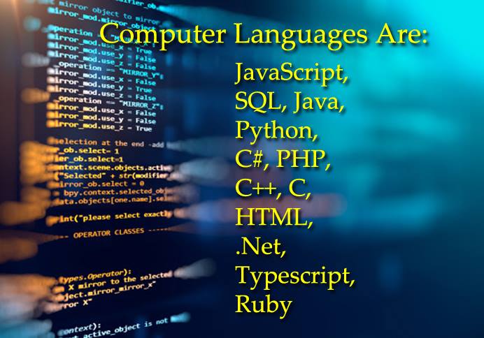 Computer Languages Are