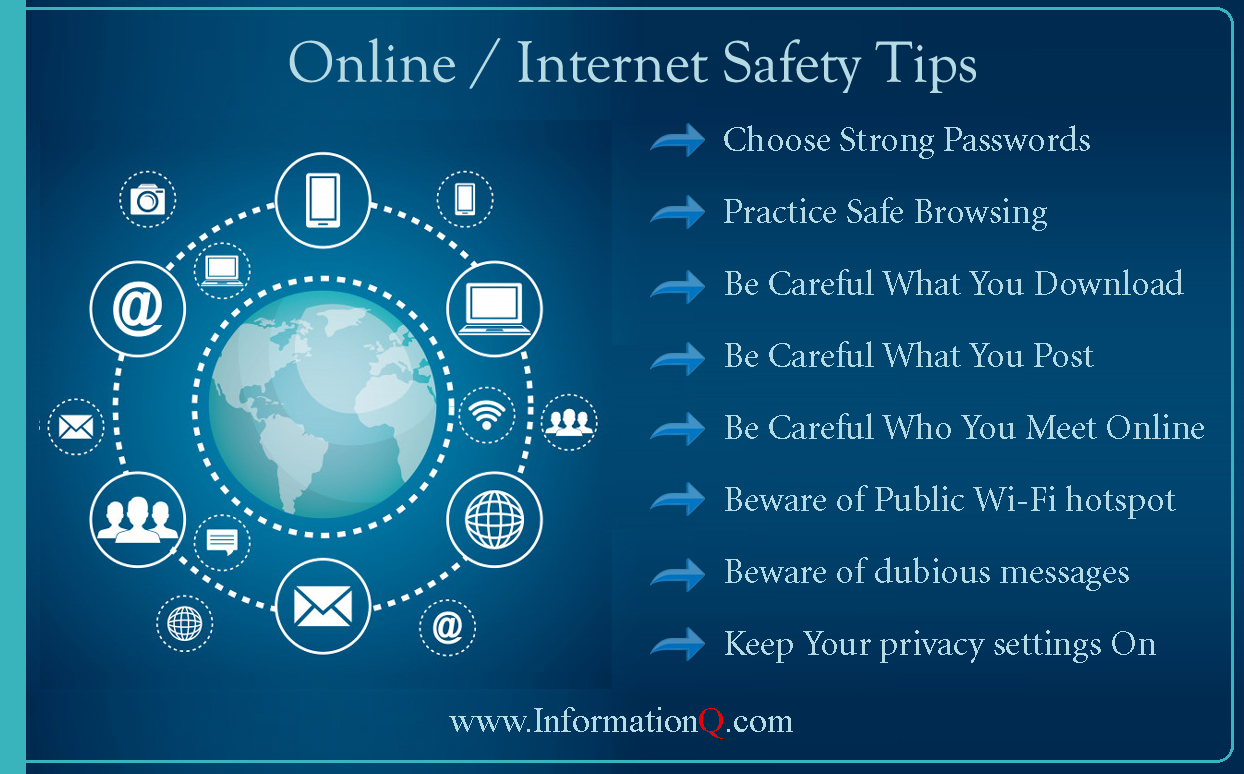 Onlineand Internet Safety Tips