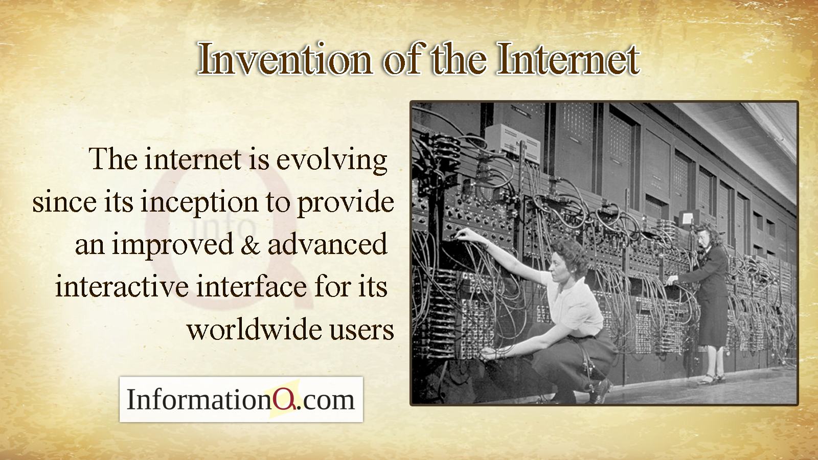 Invention of the Internet