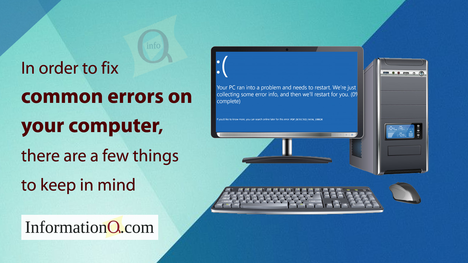 Common errors on your Computer