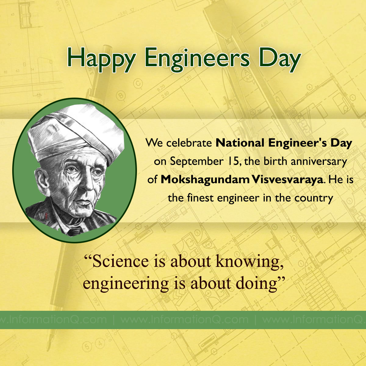 We sharing of ‘Happy Engineers Day’ wishes greeting images.
