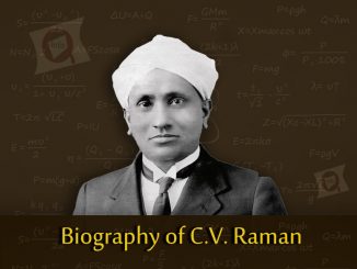 Biography of C.V. Raman