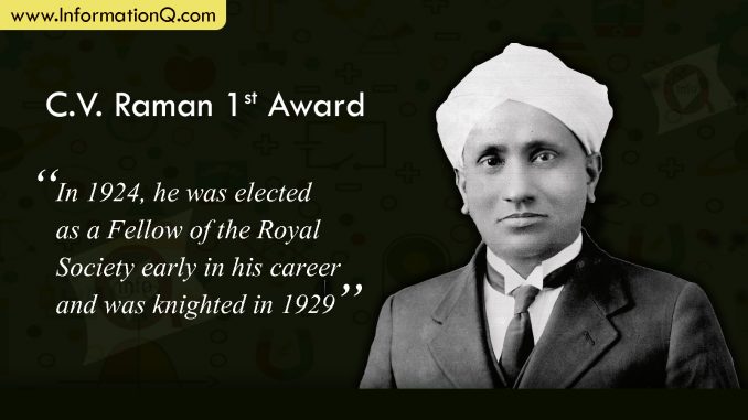 Biography of C. V. Raman | Dr. Chandrasekhara Venkata Raman ...