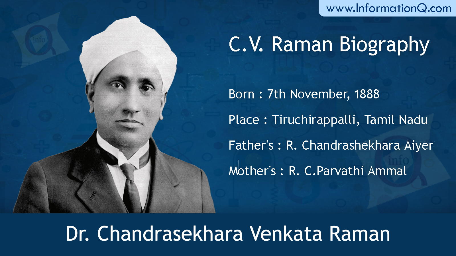 C.V. Raman Biography