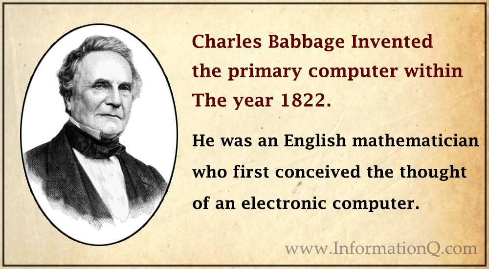 Charles Babbage the Invented Computer