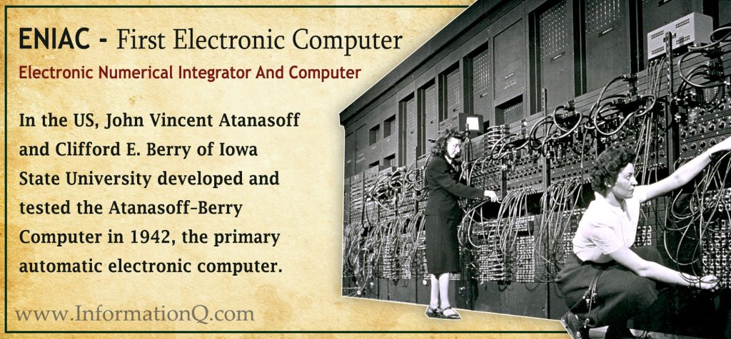 first computer invented 1945