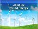 About the wind energy
