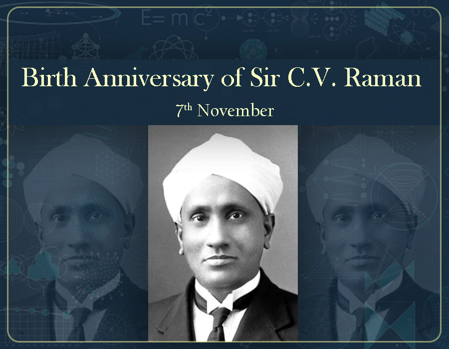 Birth Anniversary of Sir C.V. Raman,