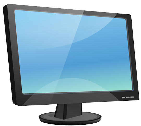 The monitor is one of the most important external devices of the computer